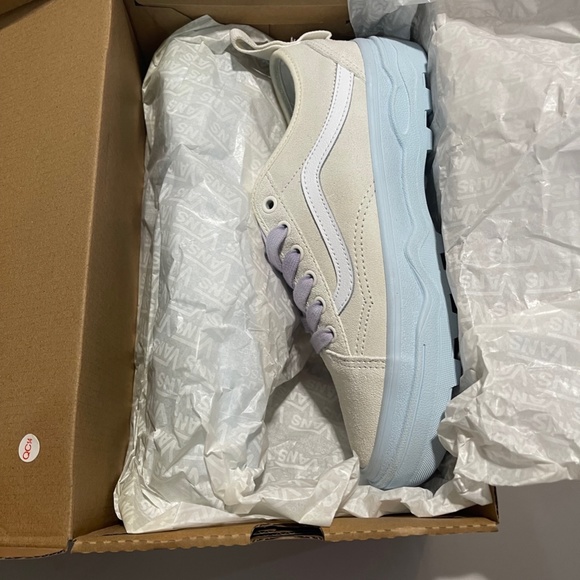 Vans Sentry Old Skool Marshmallow Suede Leather Upper NEW in Box Women's 8.5 - Picture 8 of 9